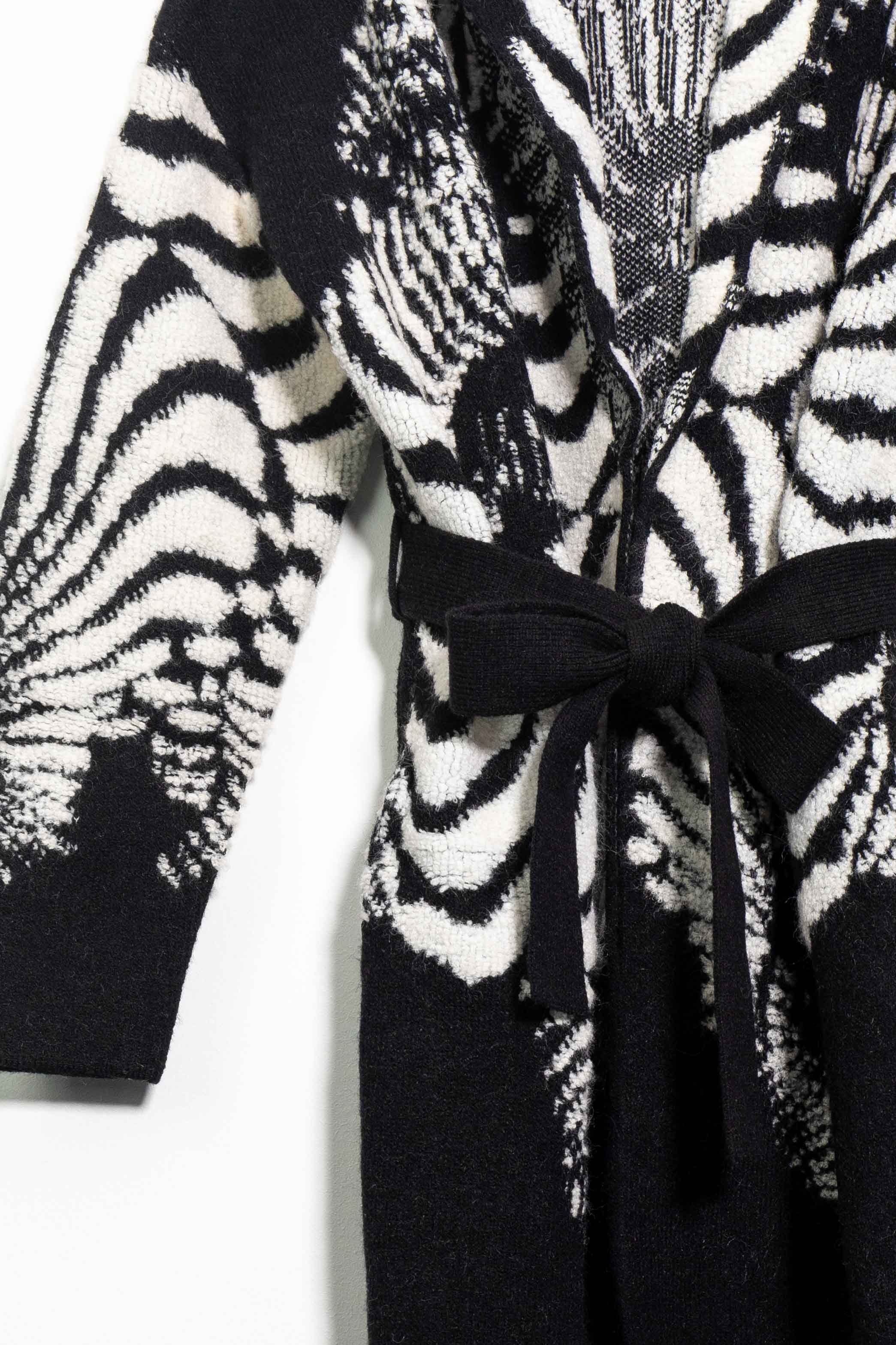 Open sweater