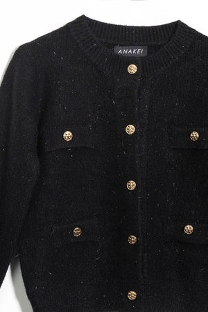Sweater with buttons