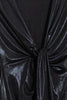 Vestito corto nero