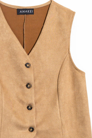 Suede suit