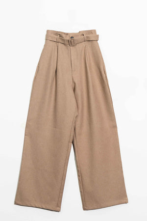 Beige trousers