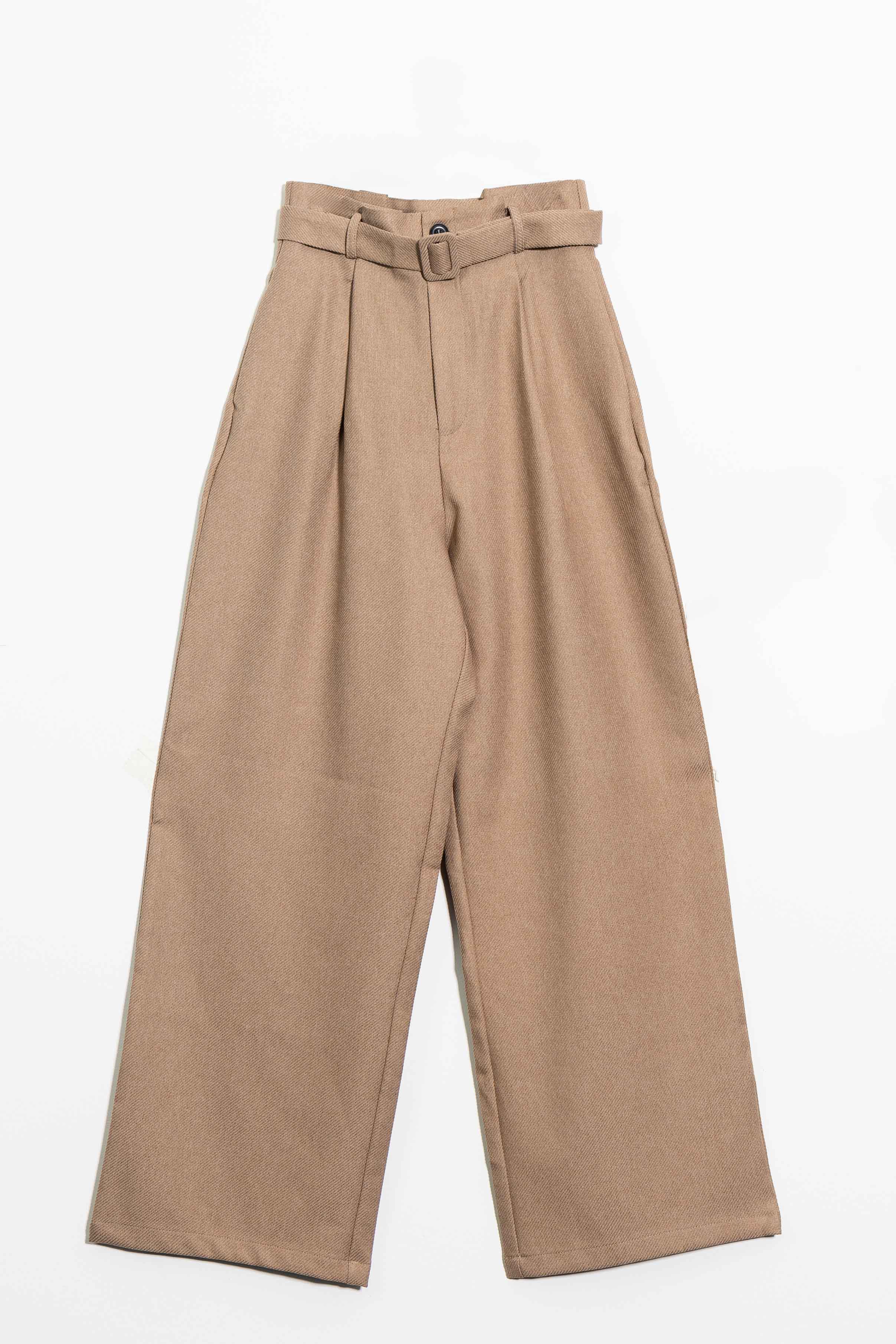 Beige trousers