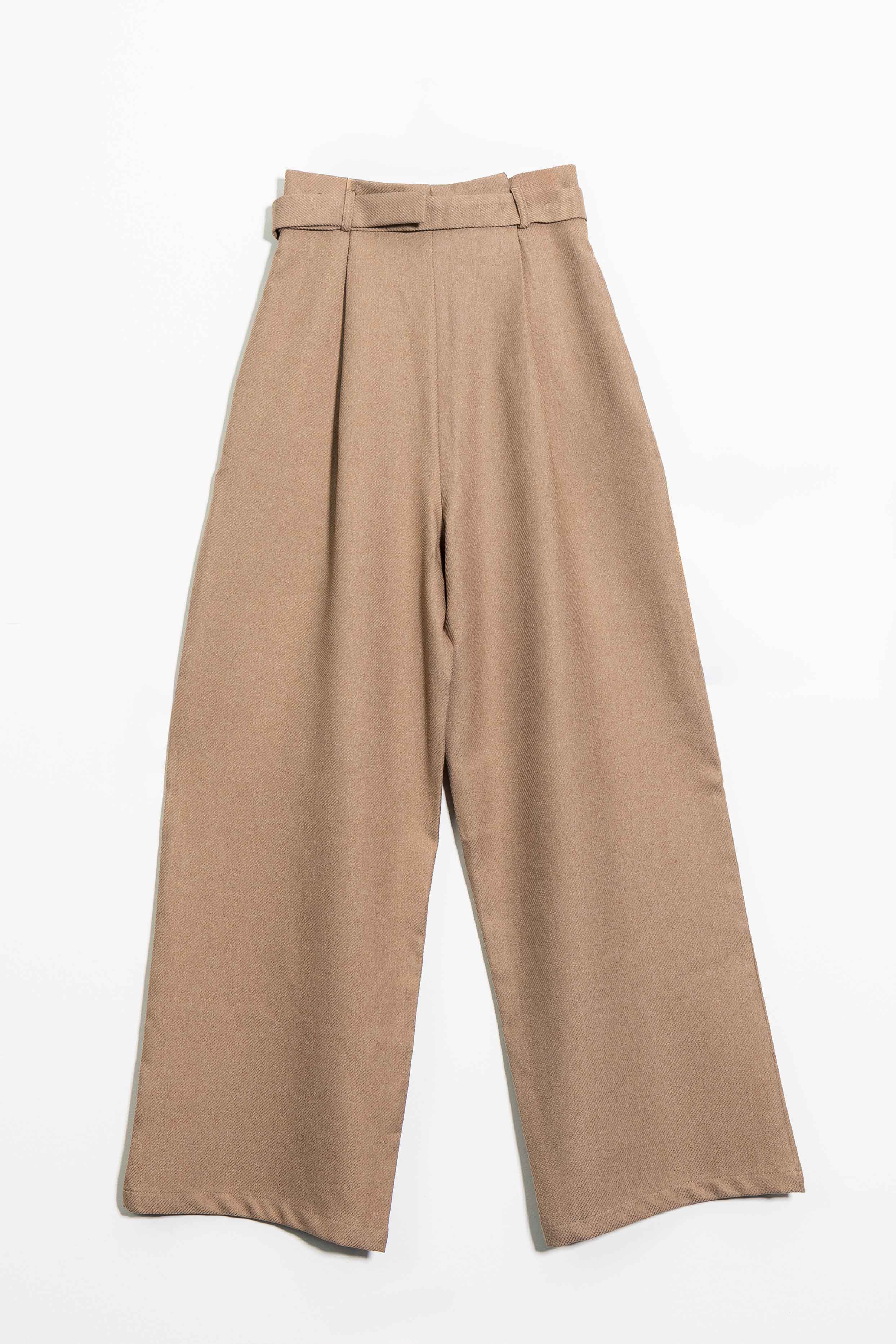 Beige trousers