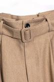 Beige trousers