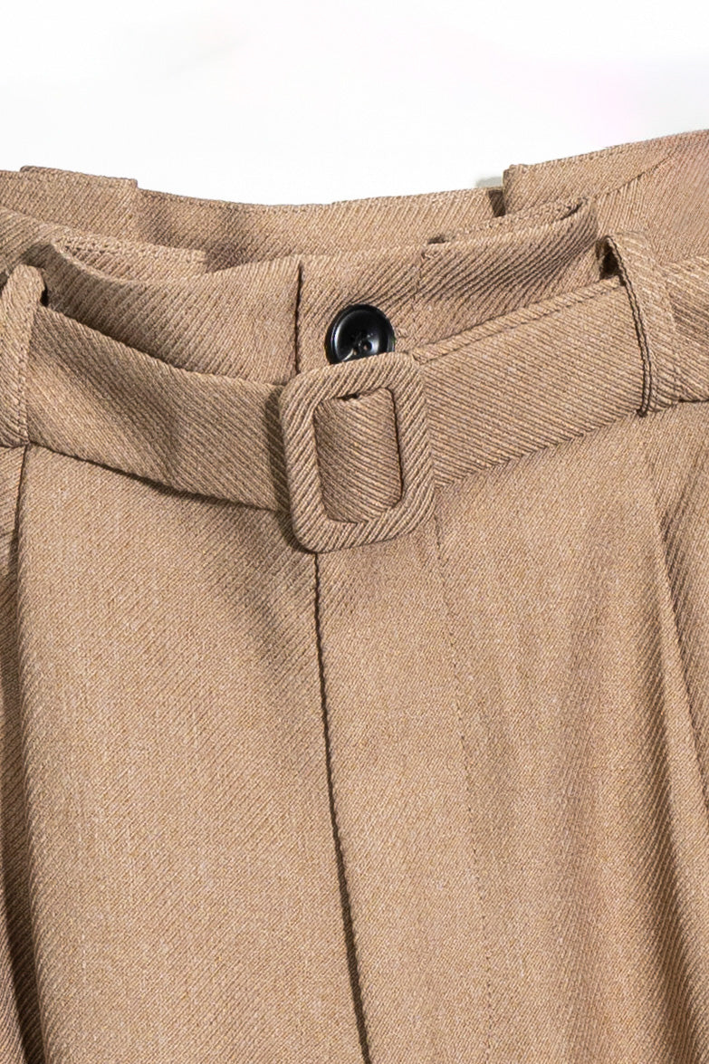 Beige trousers