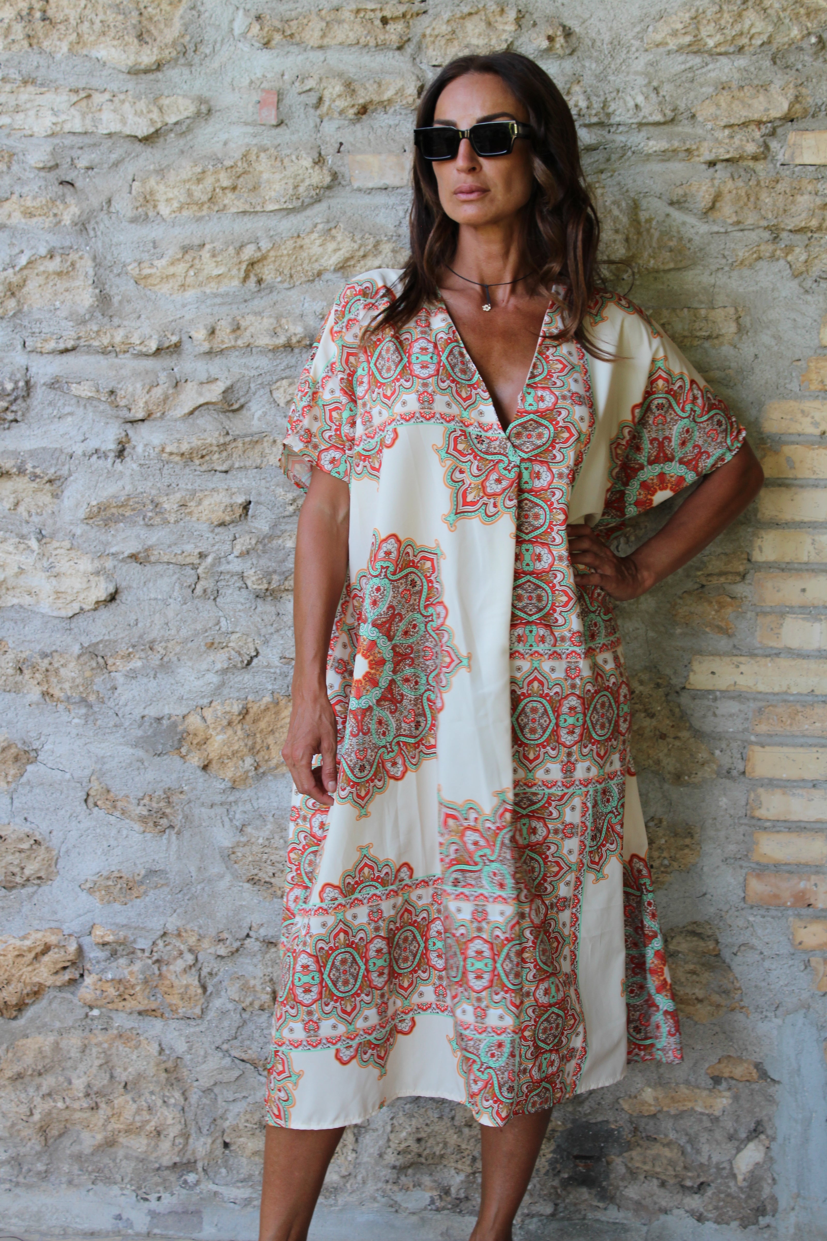 Vestito lungo over