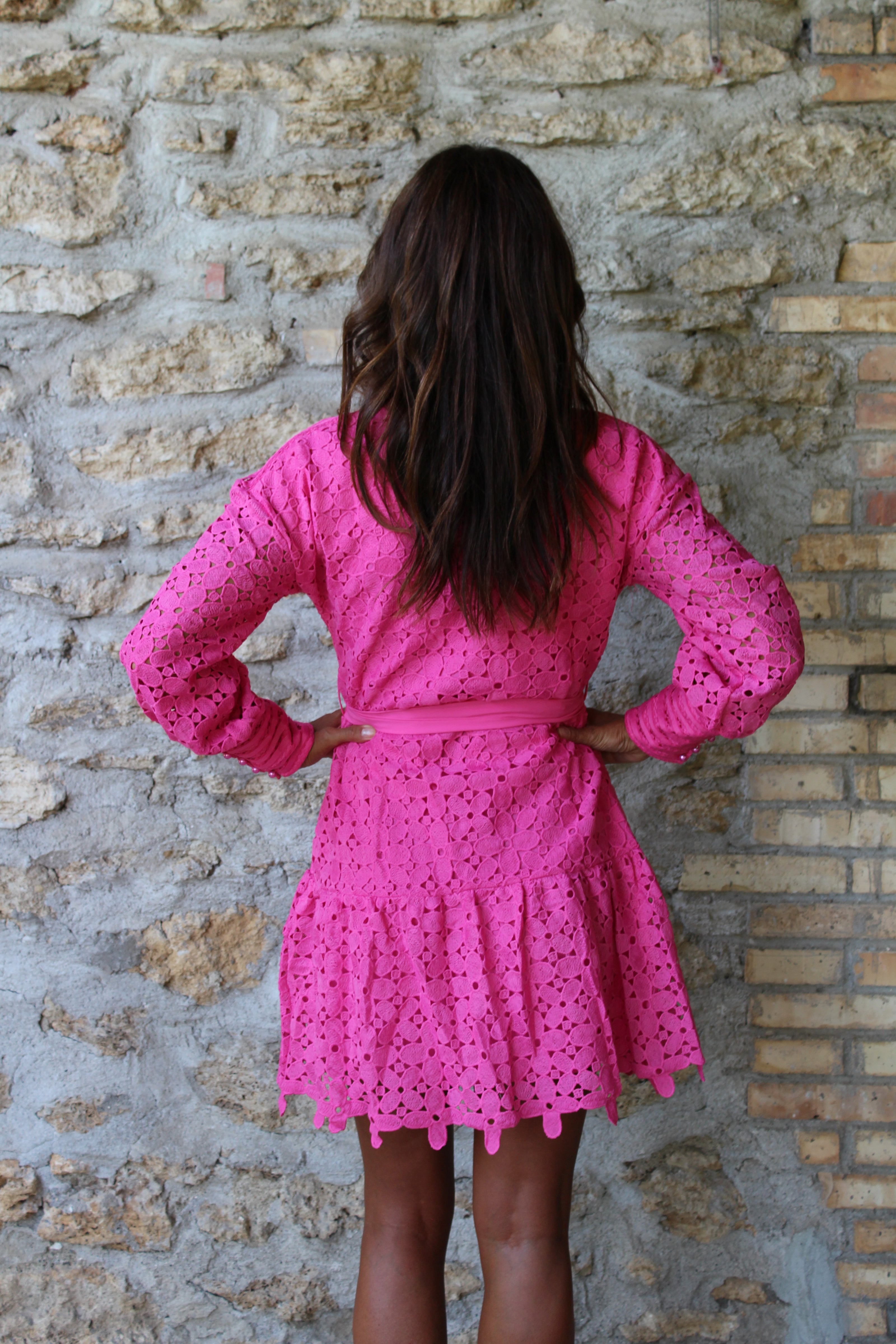 Vestito fucsia