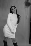Vestito midi schiena scoperta