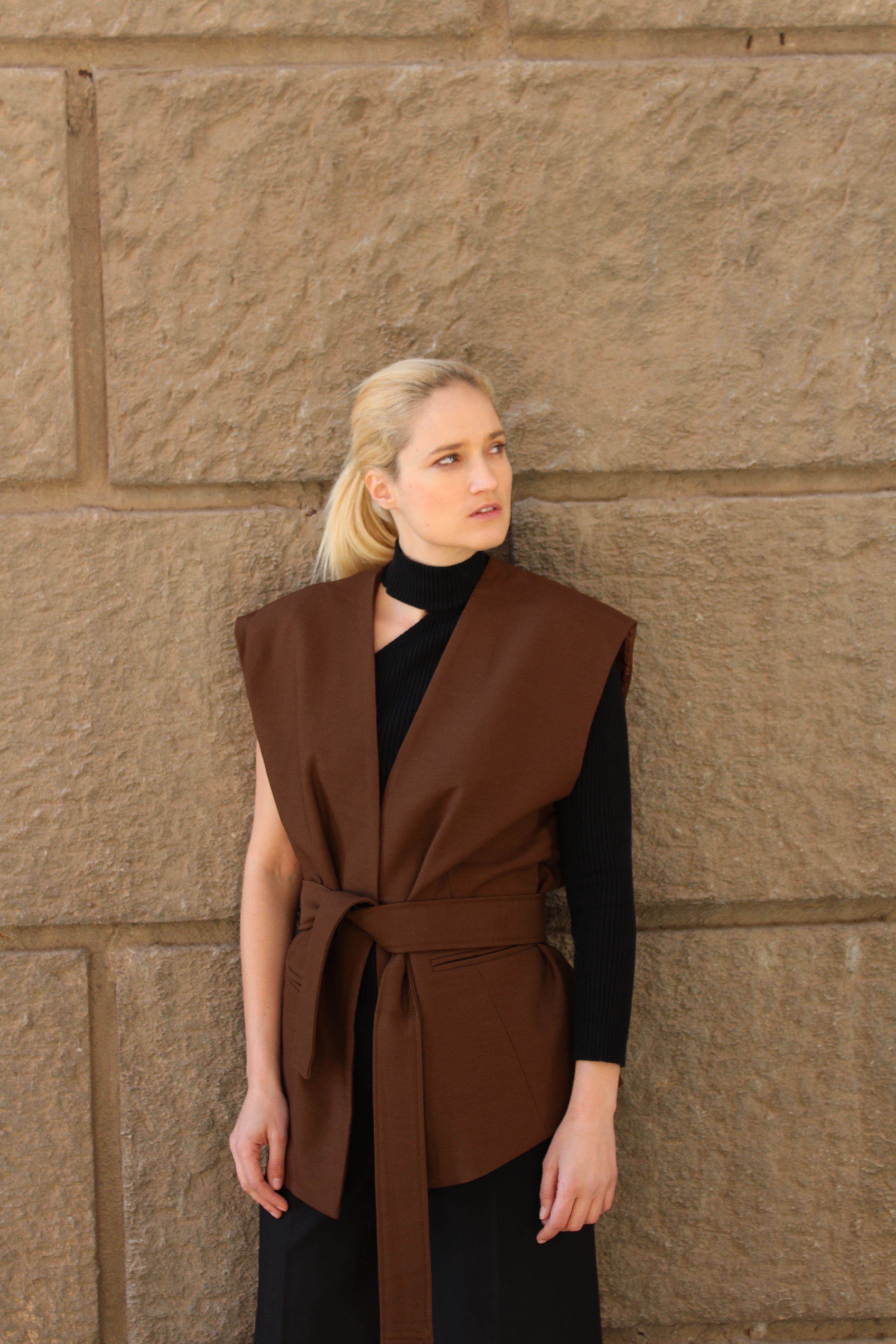 Oversized vest