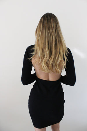 Vestito midi schiena scoperta