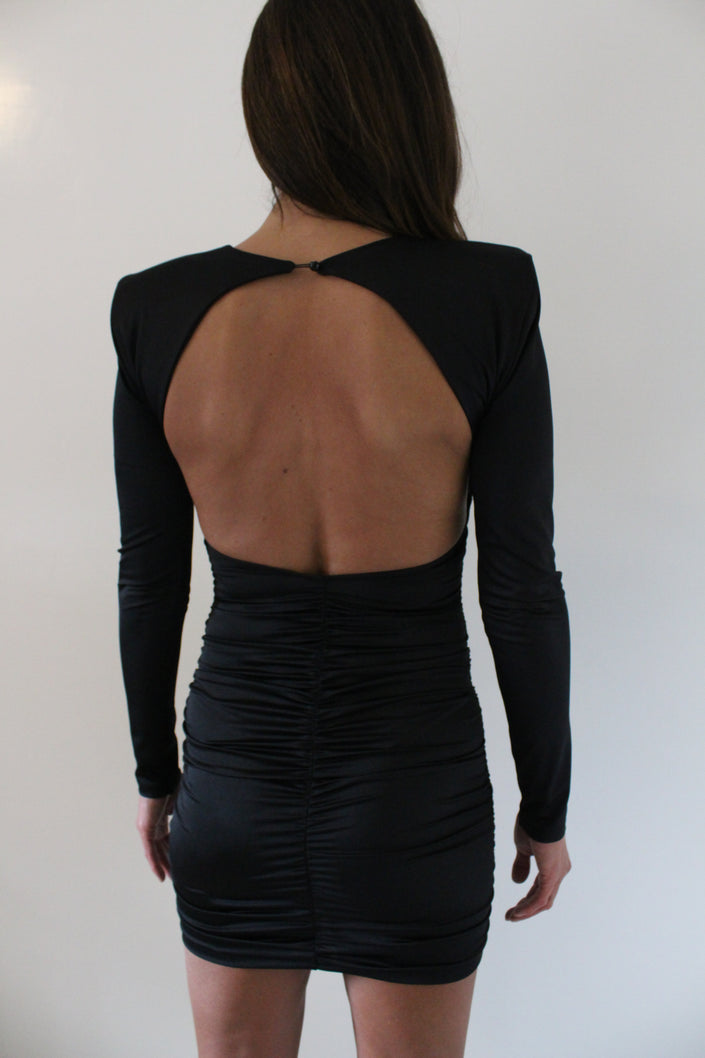 Vestito con Spalline e Schiena Scoperta